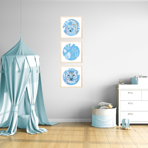 Zestaw plakatów niebieski dla dzieci.png