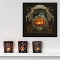 Plakat kraina Halloween dynia