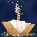 Plakat do pokoju nastolatki która lubi japońskie animacje przedstawiający onigiri z filmu Spirited away.