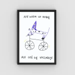 Coś wyczaruję - śmieszny plakat ilustracja